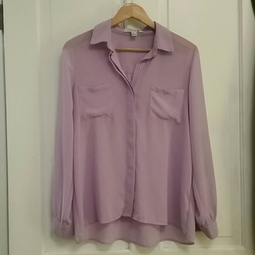 Forever 21 button down blouse